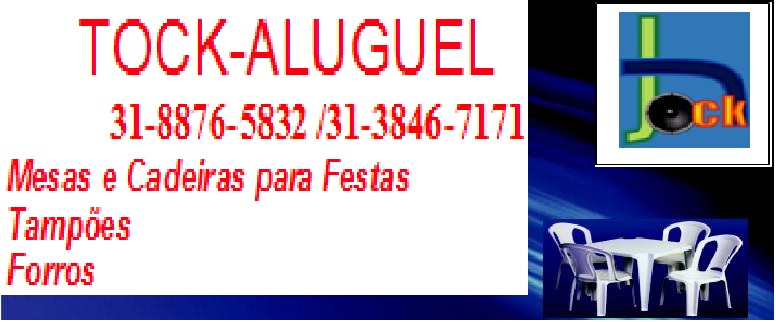 Tock Aluguel de Mesas e Cadeiras - Foto 1
