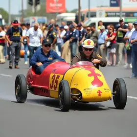 Festival de carrinhos de rolimã