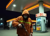 motorista foge sem pagar combustível