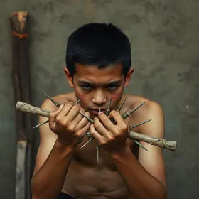 tortura de adolescente