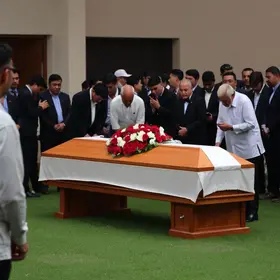 velório e sepultamento de Chico Simões