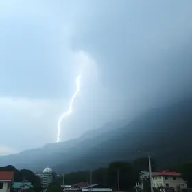 alerta laranja de tempestade