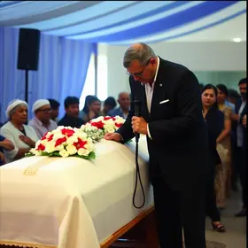 velório de José Nilton Araújo