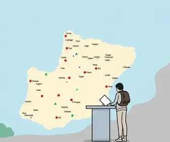 mudanças nos locais de votação